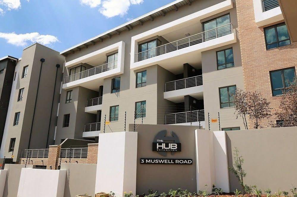 Cag The Hub Bryanston Appartement Johannesburg Buitenkant foto